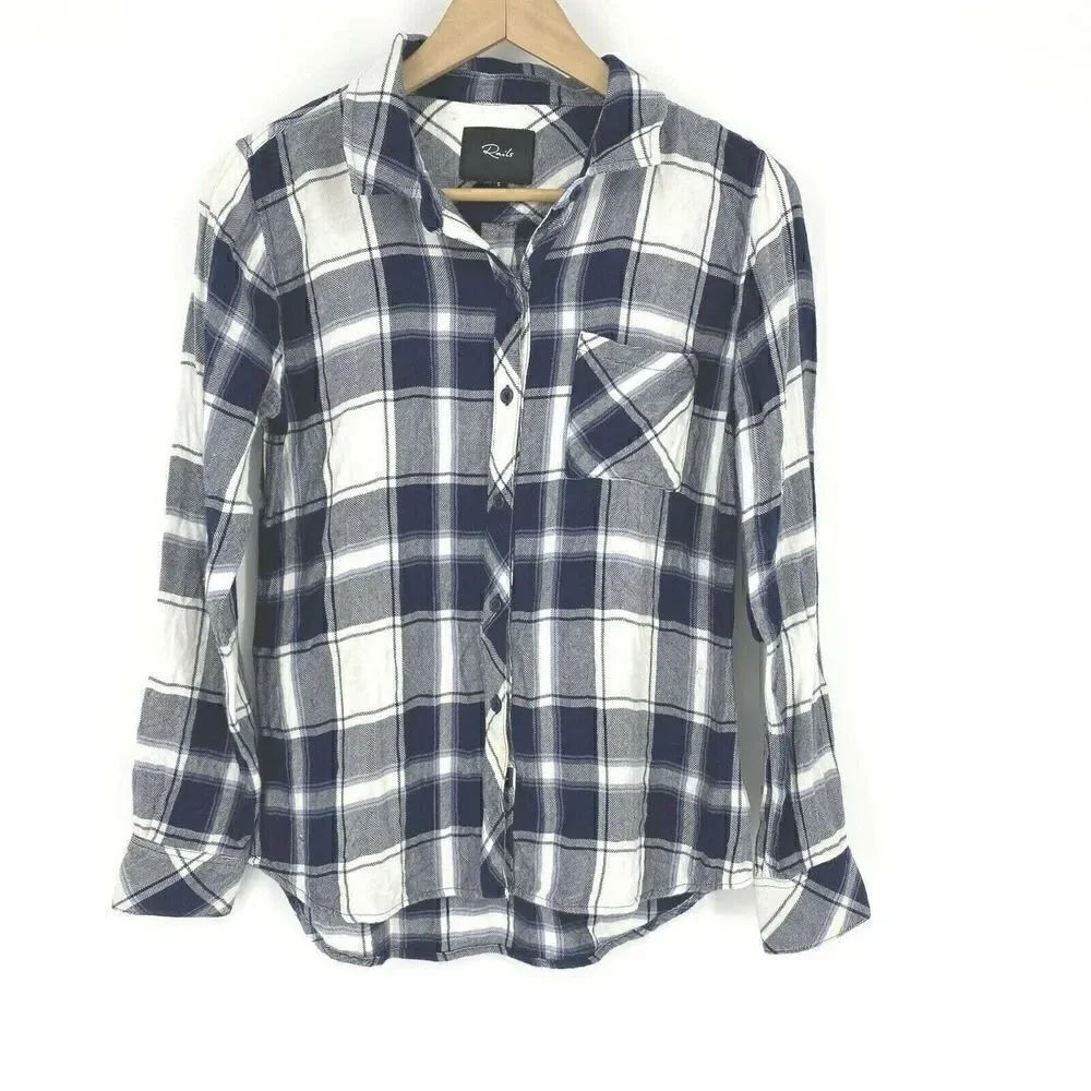 RailsâHunterâ
ShirtâPlaid ButtonâFlannel